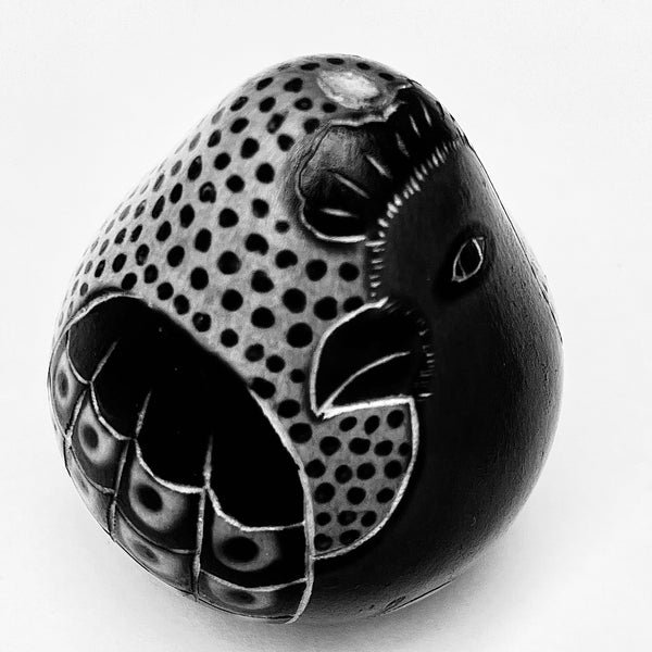 Gourd Shaker Animal Motif - J0447
