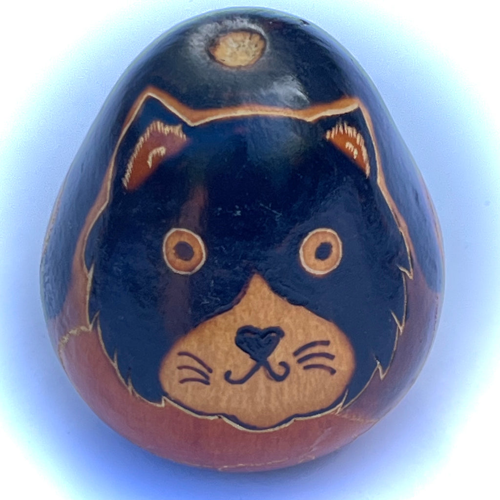 Gourd Shaker Animal Motif - J0447