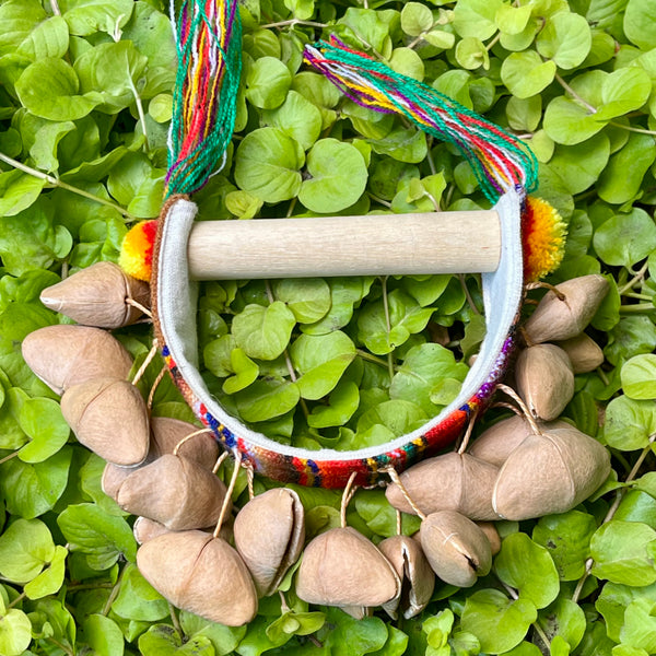 Half Moon Seed Pod Shaker - R0035