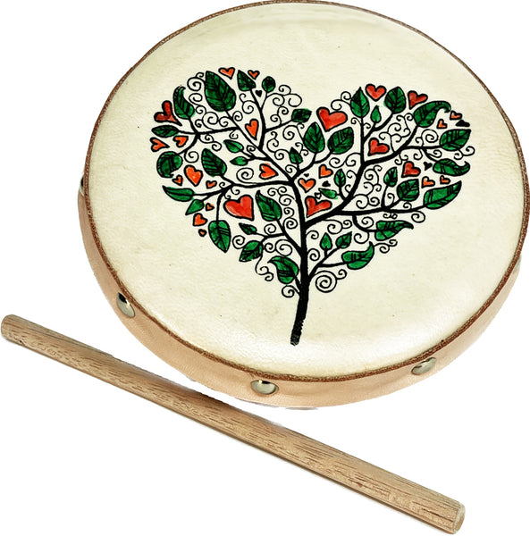 NEW! Tree of Hearts Frame Drum Jr. - R053