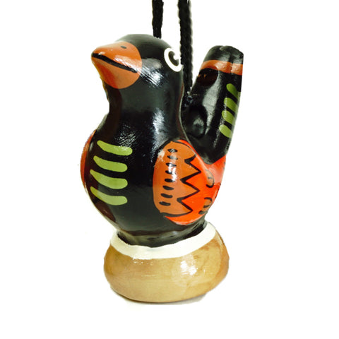 Bird Water Whistle Traditional Black - W004TB