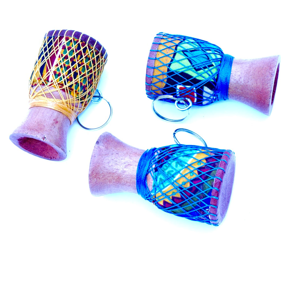 Djembe Drum Keychain - Ghana - F001