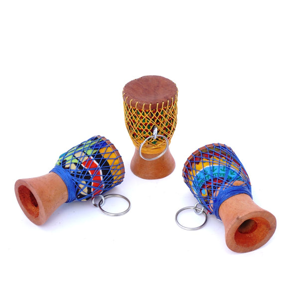 Djembe Drum Keychain - Ghana - F001