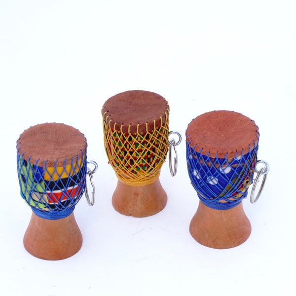 Djembe Drum Keychain - Ghana - F001
