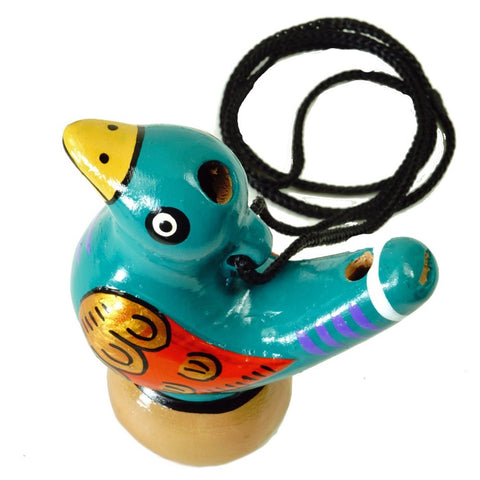 Bird Water Whistle Traditional Turquois - W004TT